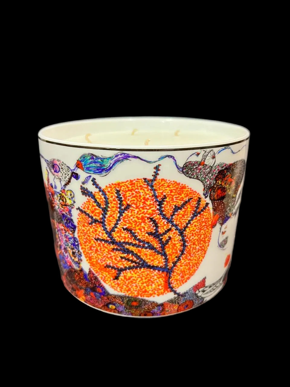 Porcelain Candle “Coral”