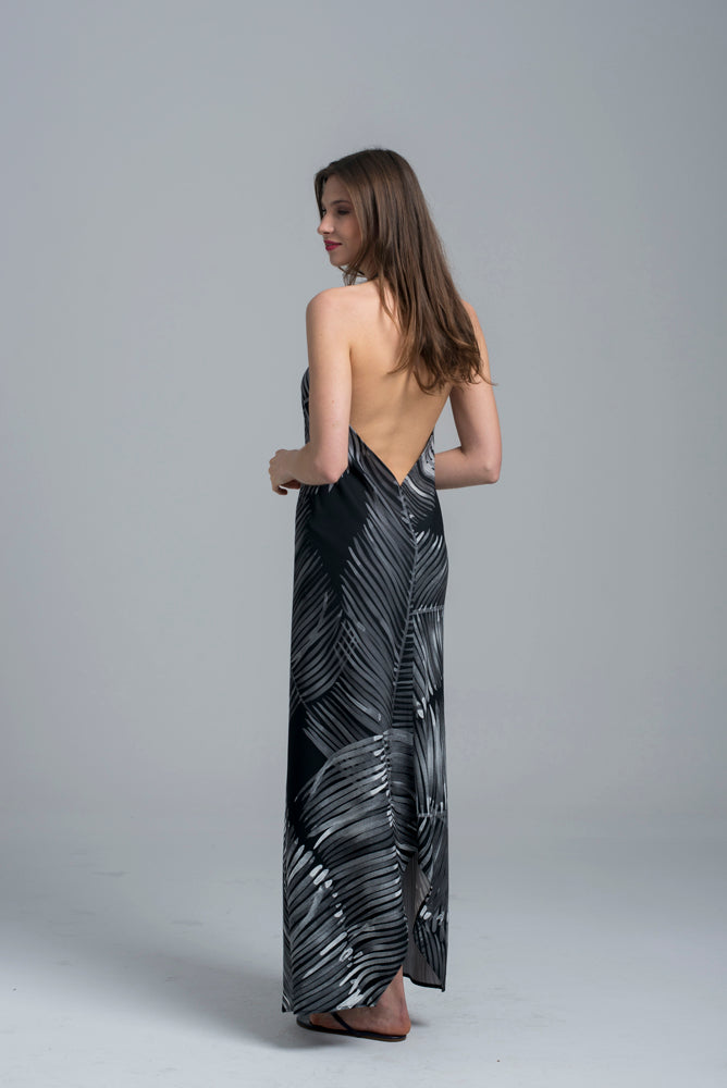 DAPHNE Ferns - Plain Black White