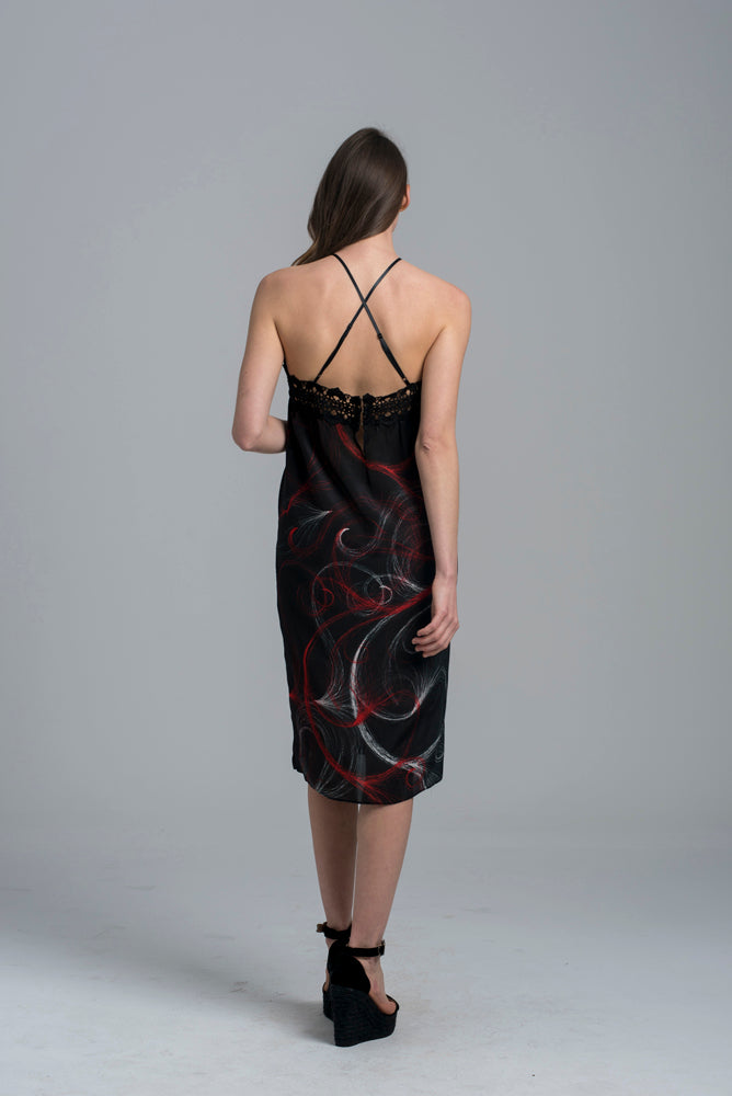 EVA Arabesque - Black Red