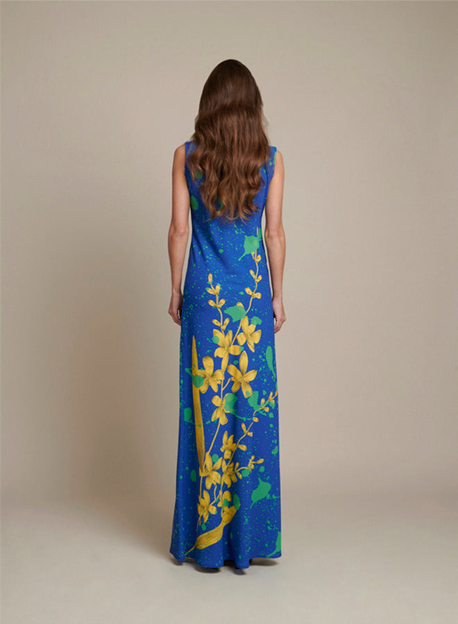 INDRA Flower - Blue / Yellow