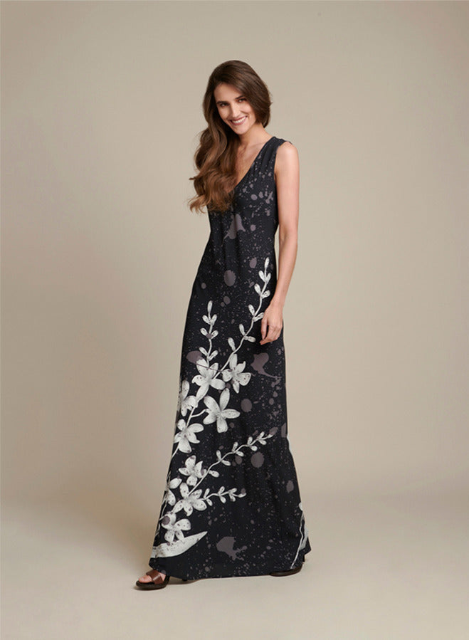 INDRA Flower - Black / White