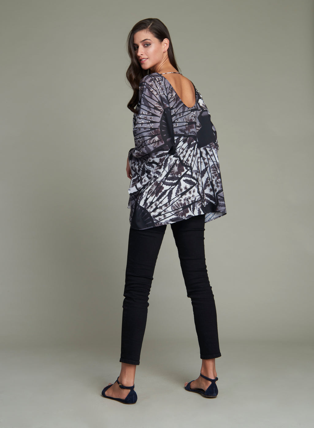 JIMENA Abanico - Gold / Black