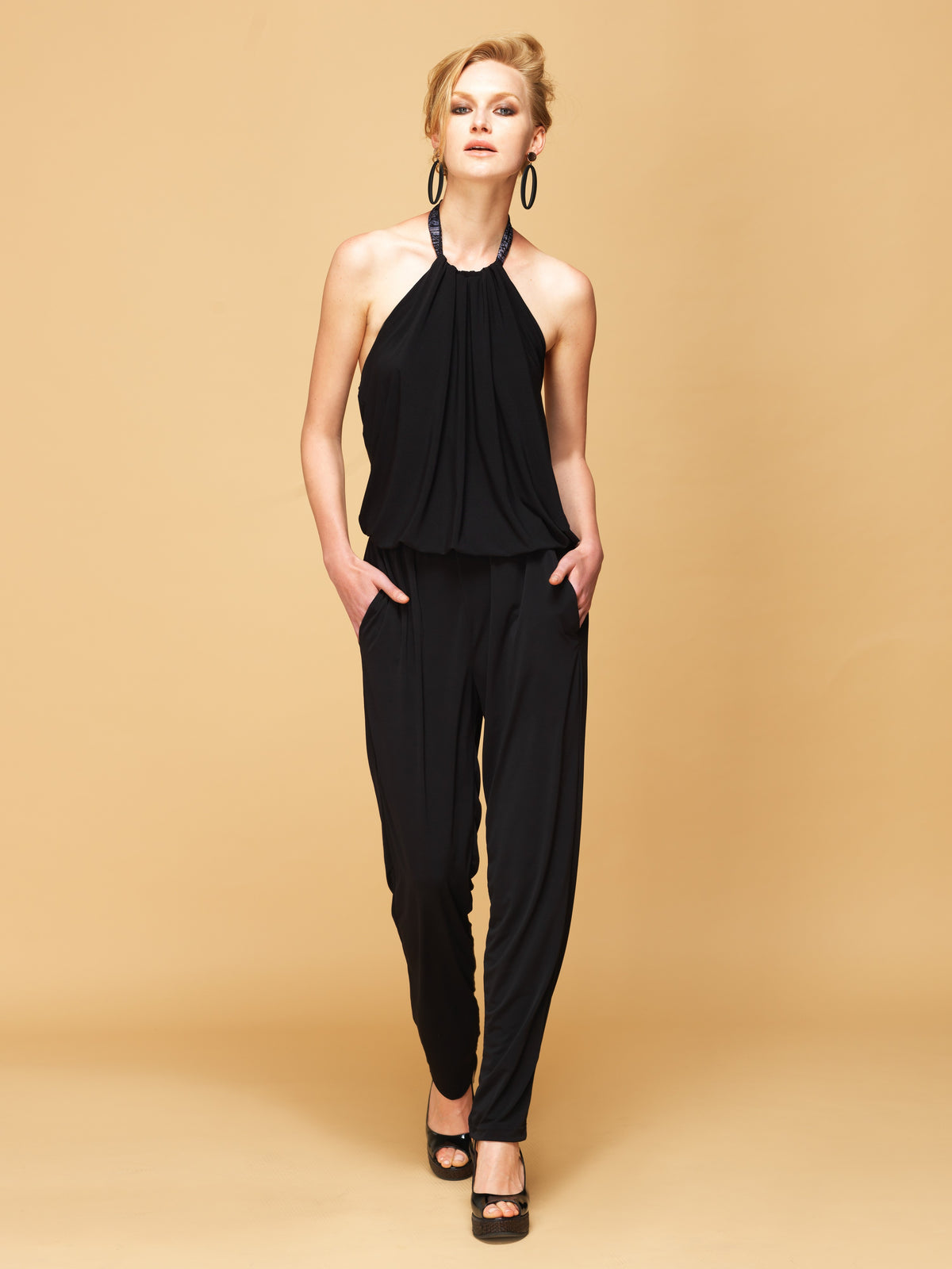 JUMPSUIT Super J #1 monochrome - Black