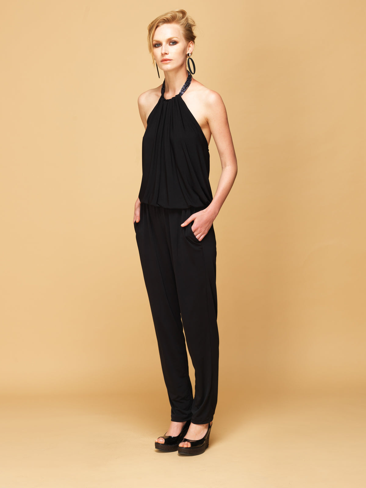 JUMPSUIT Super J #1 monochrome - Black