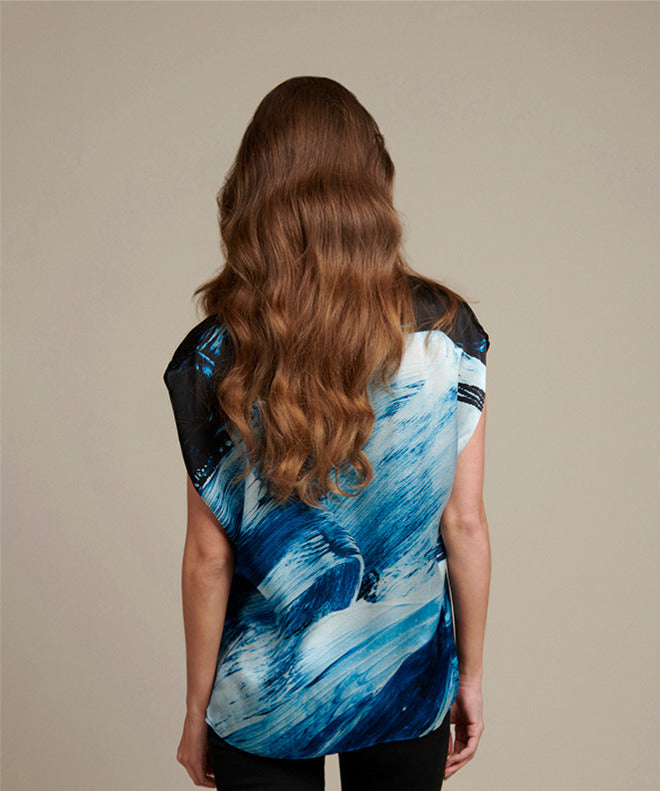 MERI Waves - Blue White