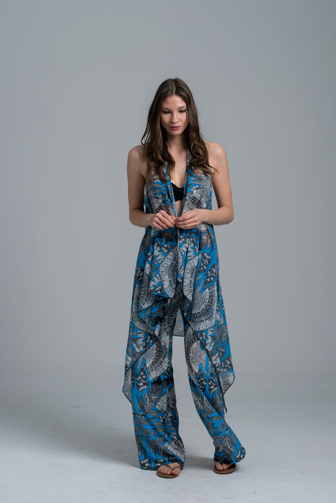 SOFIA Peacock - Blue Grey