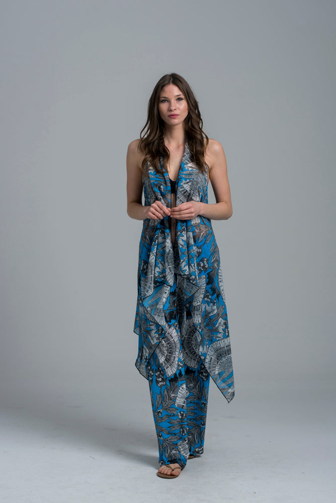 SOFIA Peacock - Blue Grey