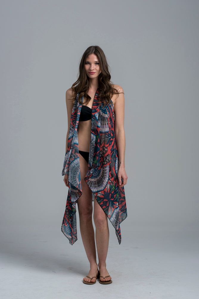 VALERIA Peacock - Watermelon