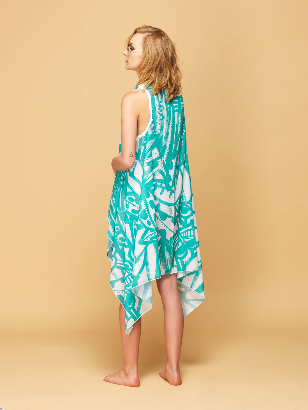 VALERIA Phyllo - Green And White W / White