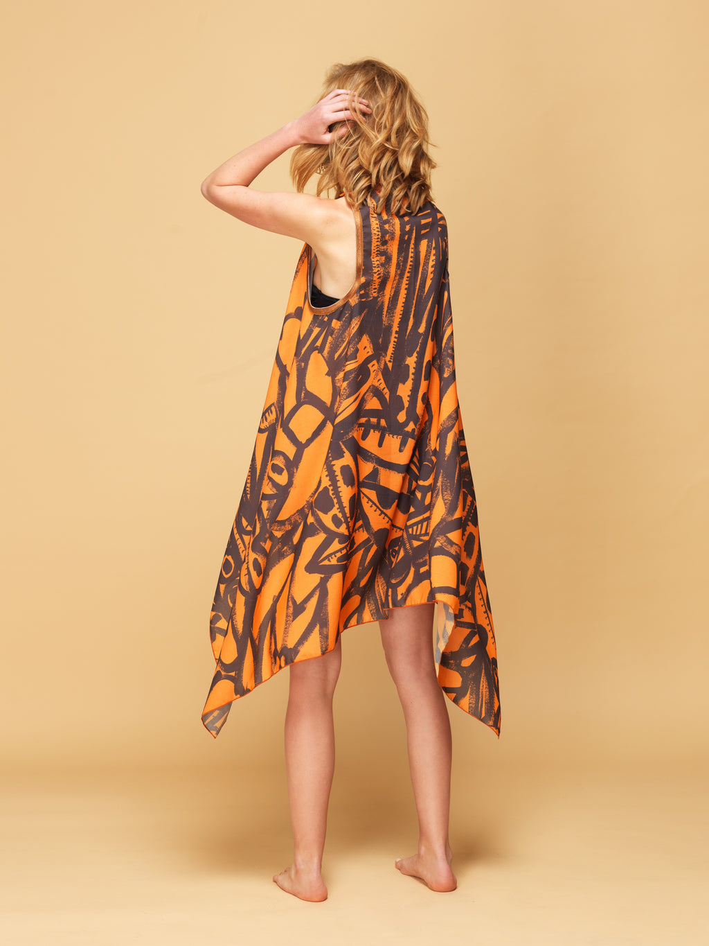 VALERIA Phyllo - Orange And Brown W / Brown