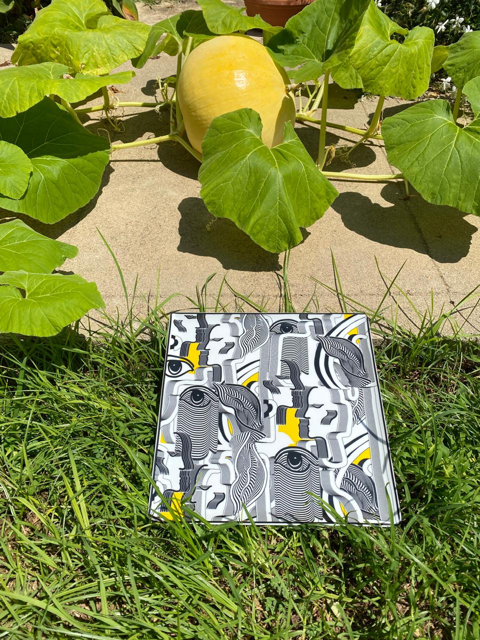 Porcelain Tray “IDA Eyes”